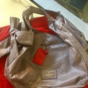 Authentic Valentino Nuage bow handbag